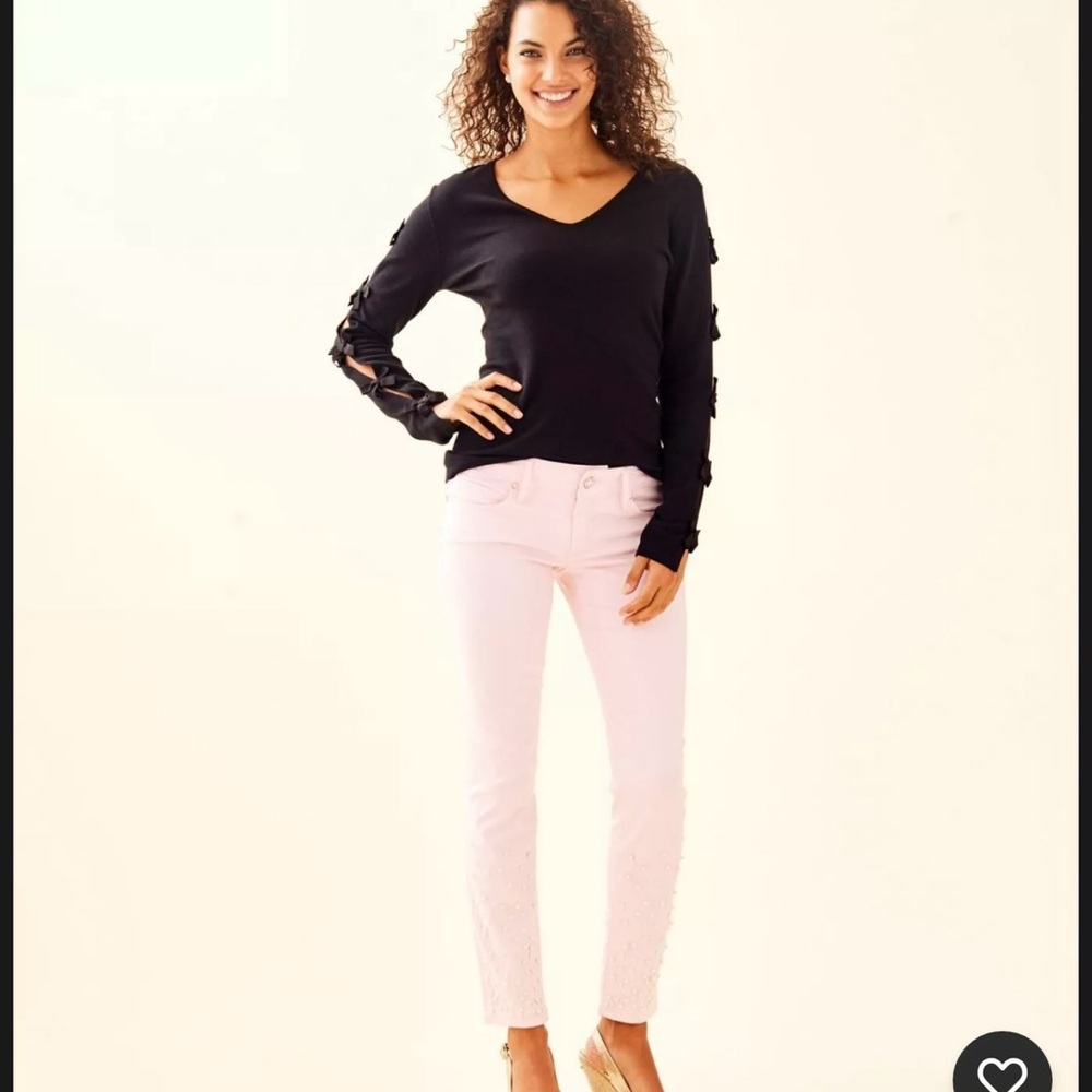 Lilly Pulitzer Worth Jeans - Pink Fizz Size 6